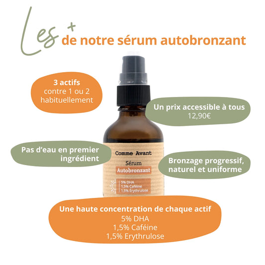 Serum autobronceador
