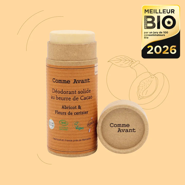 Solid Peach and Cherry Blossom Deodorant